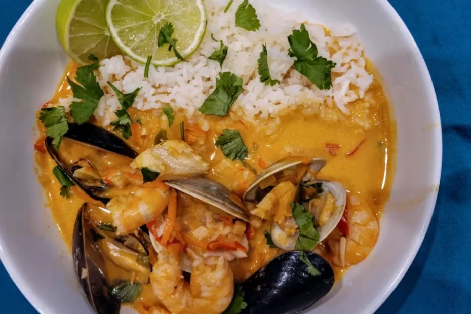 cazuela de mariscos