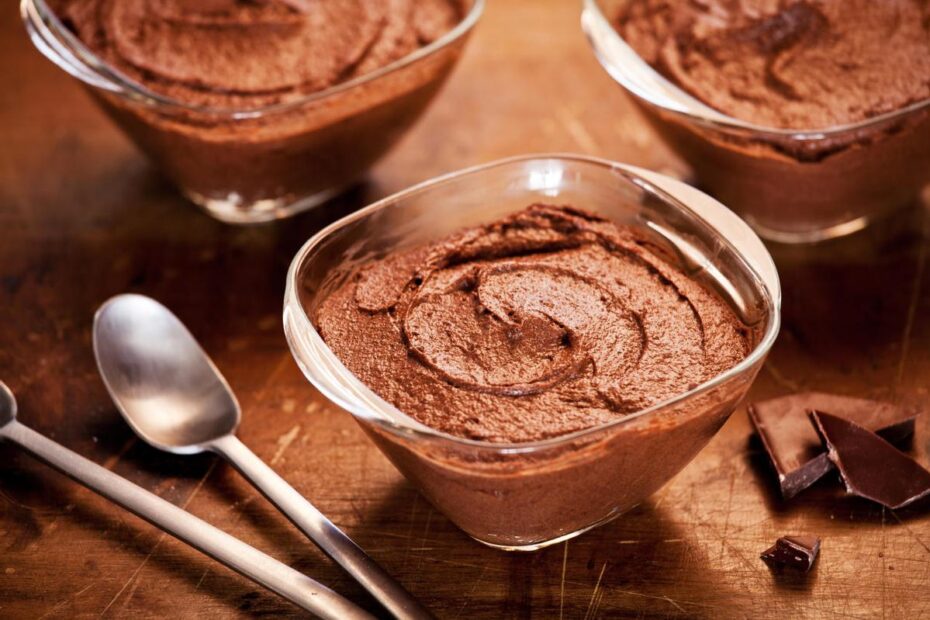 mousse de chocolate