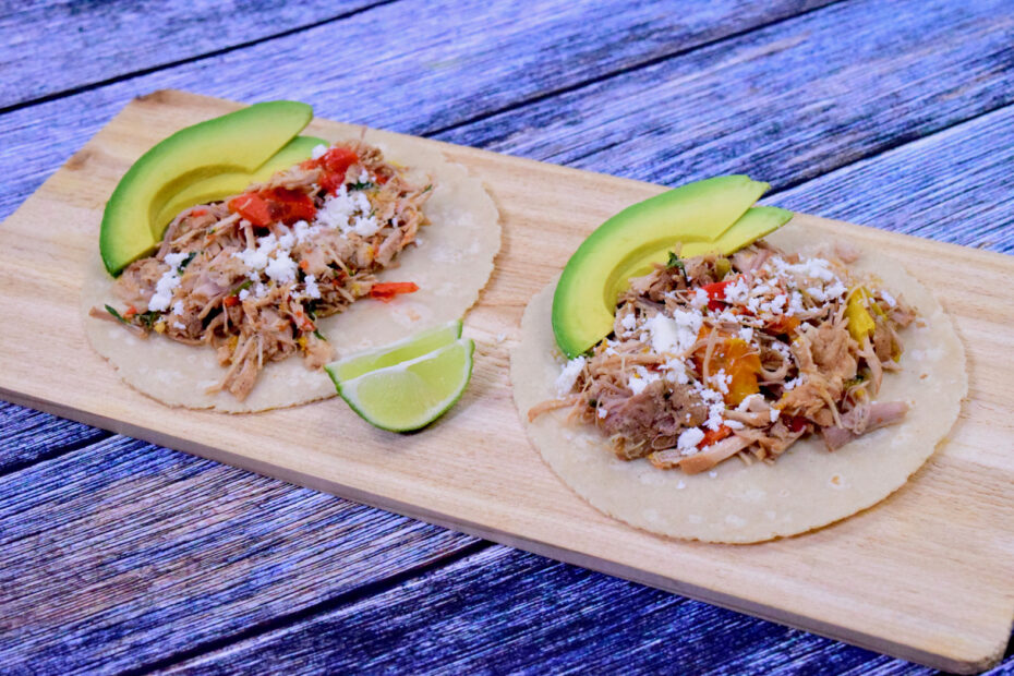 carne desmenuzada para tacos