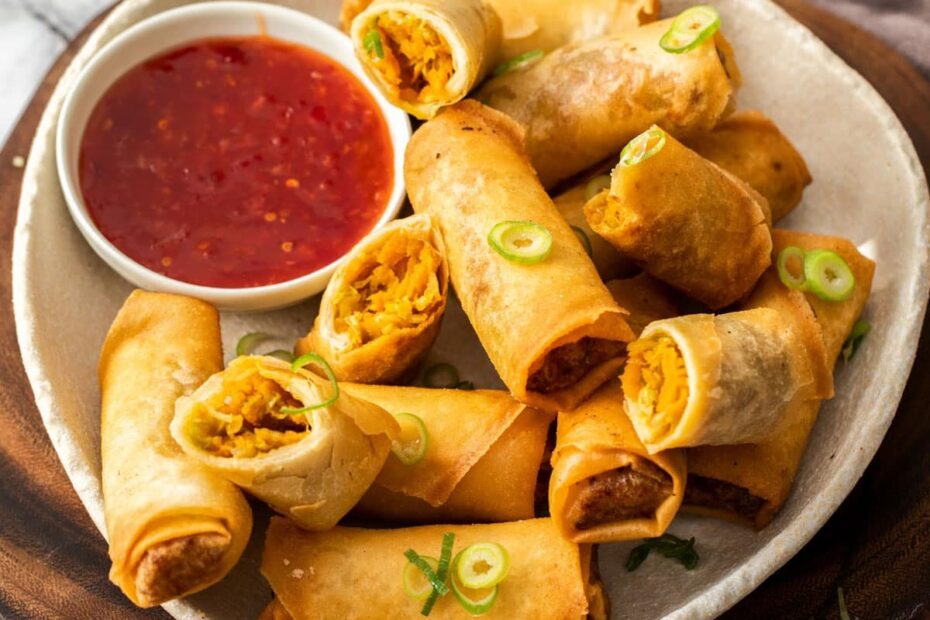 vegetarian spring rolls