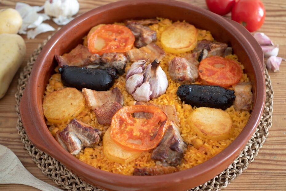 arroz al horno valenciano