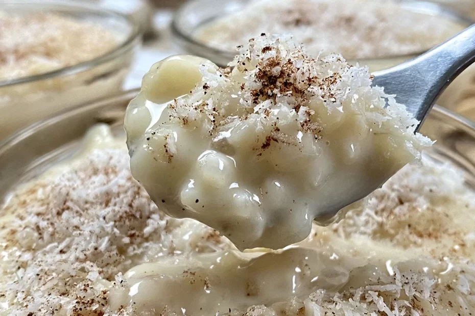 arroz con leche de coco