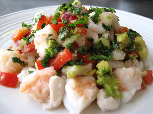 ceviche de pargo