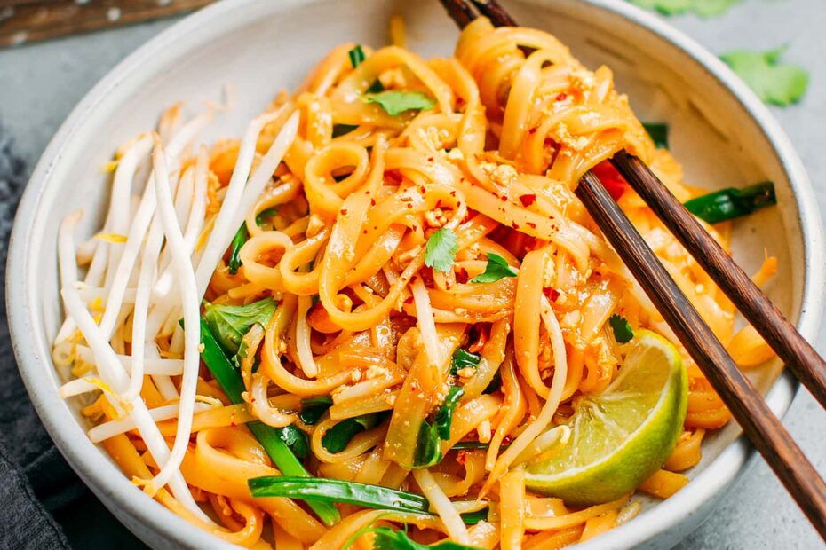 pad thai vegetariano