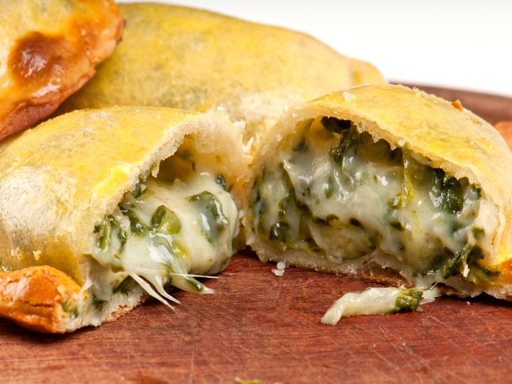 empanada de espinaca y queso