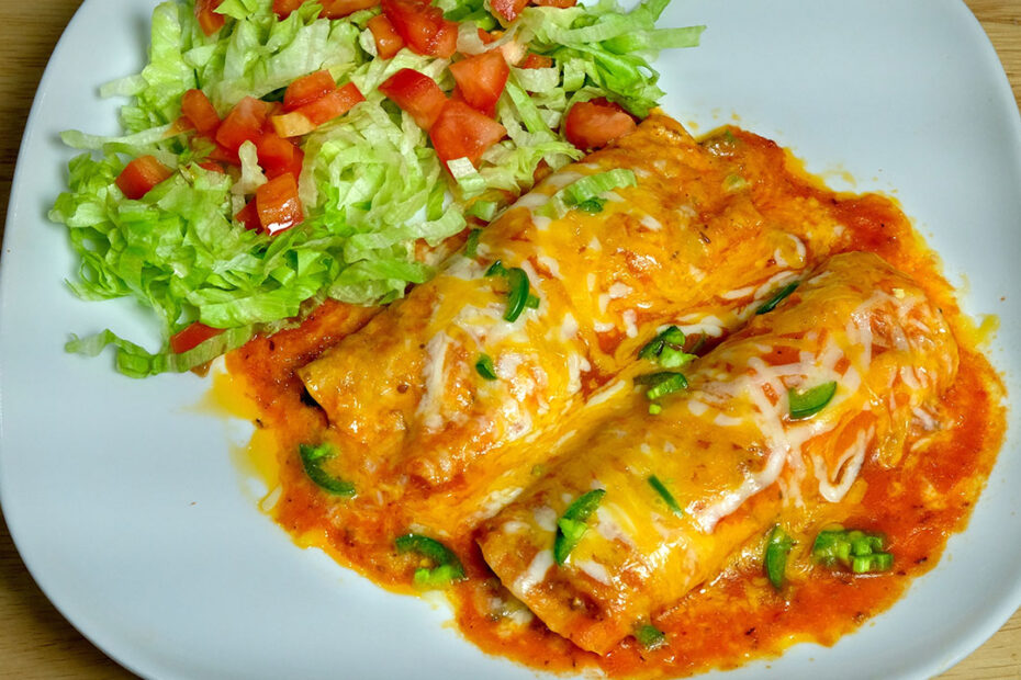 enchiladas vegetarianas